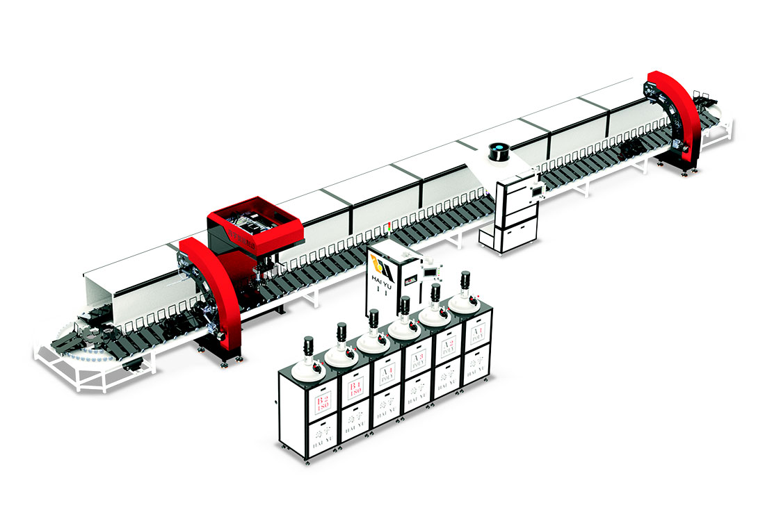HY-IP4I2-120A全自動鞋墊/鞋底聚氨酯澆注機(jī)