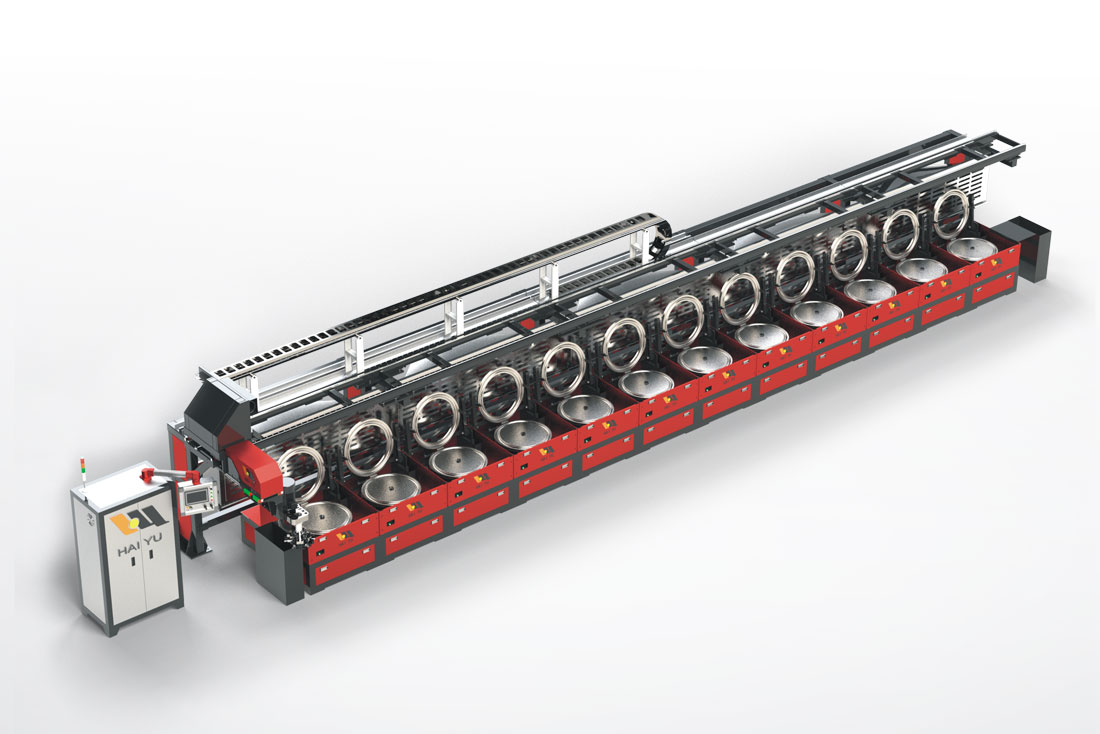 HY-TP3I1-120A/250A全自動輪胎直線聚氨酯澆注機(jī)