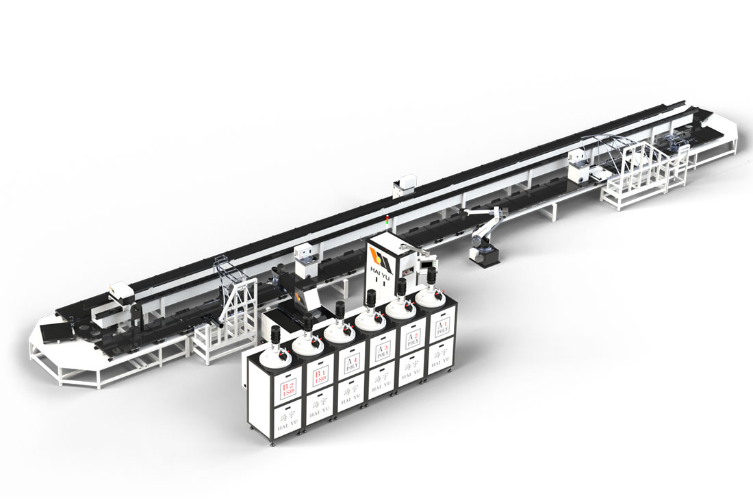 HY-PP4I2-120A/250A全自動靠枕聚氨酯澆注機(jī)
